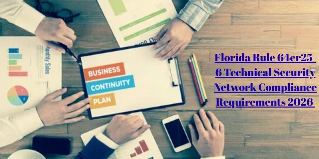Florida Rule 64er25-6 Technical Security Network Compliance Requirements 2026​