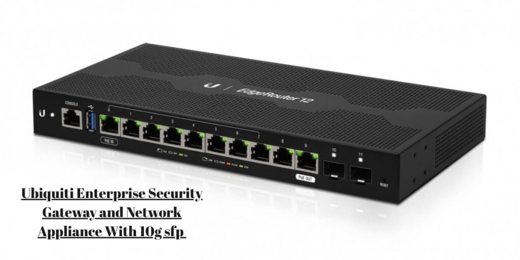 Ubiquiti Enterprise Security Gateway and Network Appliance With 10g sfp​