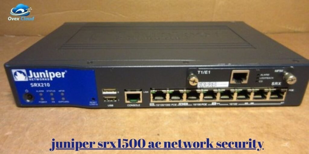 juniper srx1500 ac network security