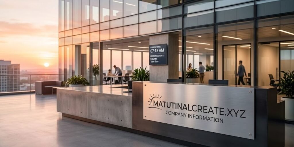 Matutinalcreate.xyz Company Information